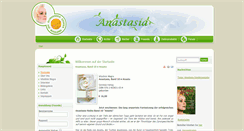 Desktop Screenshot of anastasia-de.eu